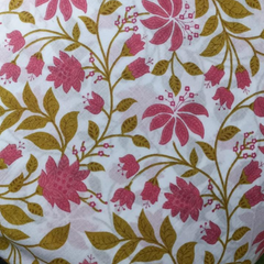 Cotton printed fabric
