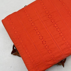 Hakuba cotton Orange color fabric