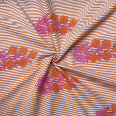 Khadi Cotton Printed Fabric