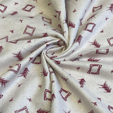 Khadi Cotton Printed Fabric