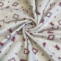 Khadi Cotton Printed Fabric