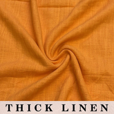 Linan Orange cotton fabric