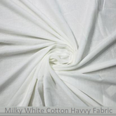 Men Shirts Cotton Milky White Poplin fabric