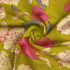 Rayon Printed Fabric
