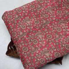 Chanderi Silk Printed Fabric
