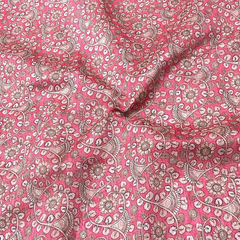 Chanderi Silk Printed Fabric