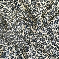 Rayon Crep Printed Fabric