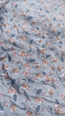 Chinon Silk Printed Fabric