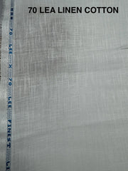 Linen Full White Fabric