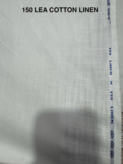 Linen Full White Fabric