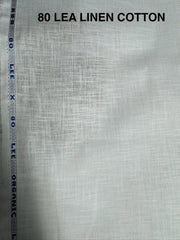 Linen Full White Fabric