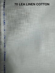 Linen Full White Fabric