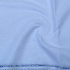 Prince Linen Full White Fabric