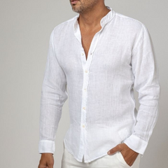 Royal Linen Full White Fabric