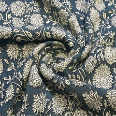 Rayon Crep Printed Fabric