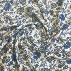 Rayon Crep Printed Fabric