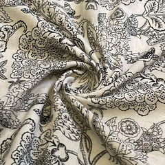 Khadi Cotton Printed Fabric