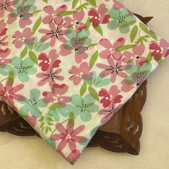 Poplin cotton fabric