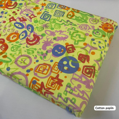 Poplin cotton fabric