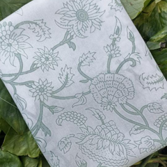 Muslin Silk Printed Fabric