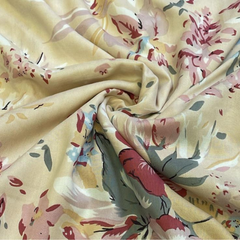 Rayon Crep Printed Fabric