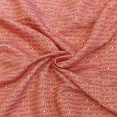 Muslin Silk Printed Fabric