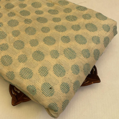 Chanderi Silk Printed Fabric