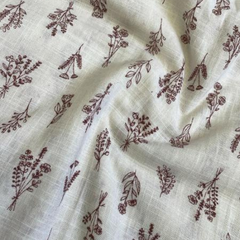 Khadi Cotton Printed Fabric