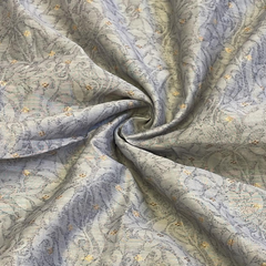 Chanderi Silk Printed Fabric