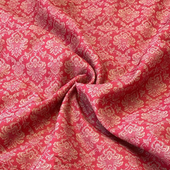 Chanderi Silk Printed Fabric