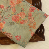 Chanderi Silk Printed Fabric