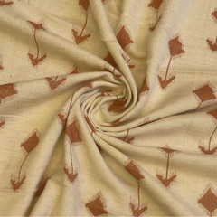 Khadi Cotton Printed Fabric