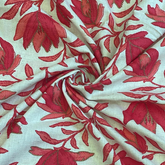 Khadi Cotton Printed Fabric