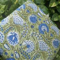Hand block printed cotton