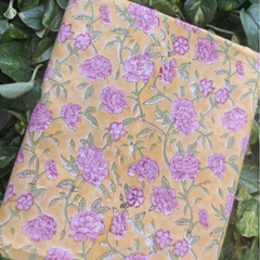 Hand Block Printed Cotton Fabric