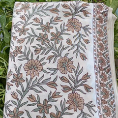 Hand Block Printed Cotton Fabric