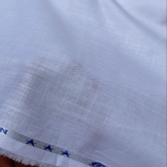 Belgiom Linen Full White Fabric