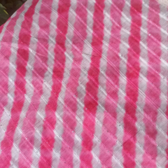 Chanderi silk Fabric with Embroidery Work