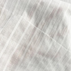 Men Shirts Cotton White Fabric