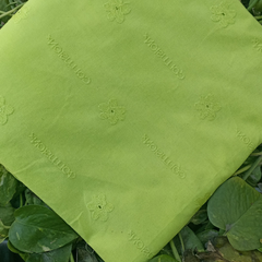 Cotton with embroidery work fabric