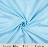 Linen Khadi Cotton Fabric