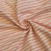 Linen Stripe Cotton Fabric