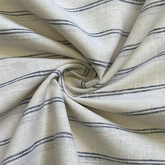 Linen Stripe Cotton Fabric