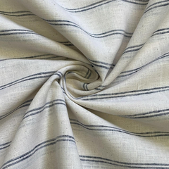 Linen Stripe Cotton Fabric