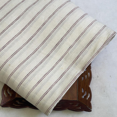 Linen Stripe Cotton Fabric