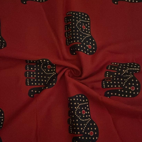 Cotton printed fabric