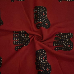 Cotton printed fabric