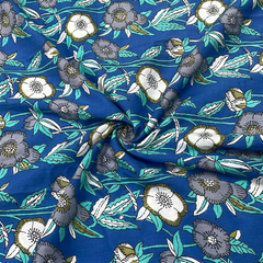 Cotton printed fabric