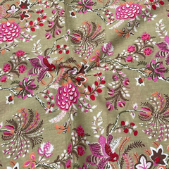 Cotton printed fabric