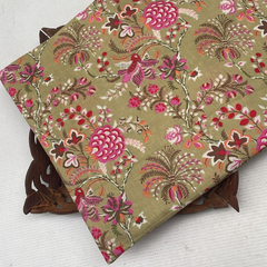 Cotton printed fabric